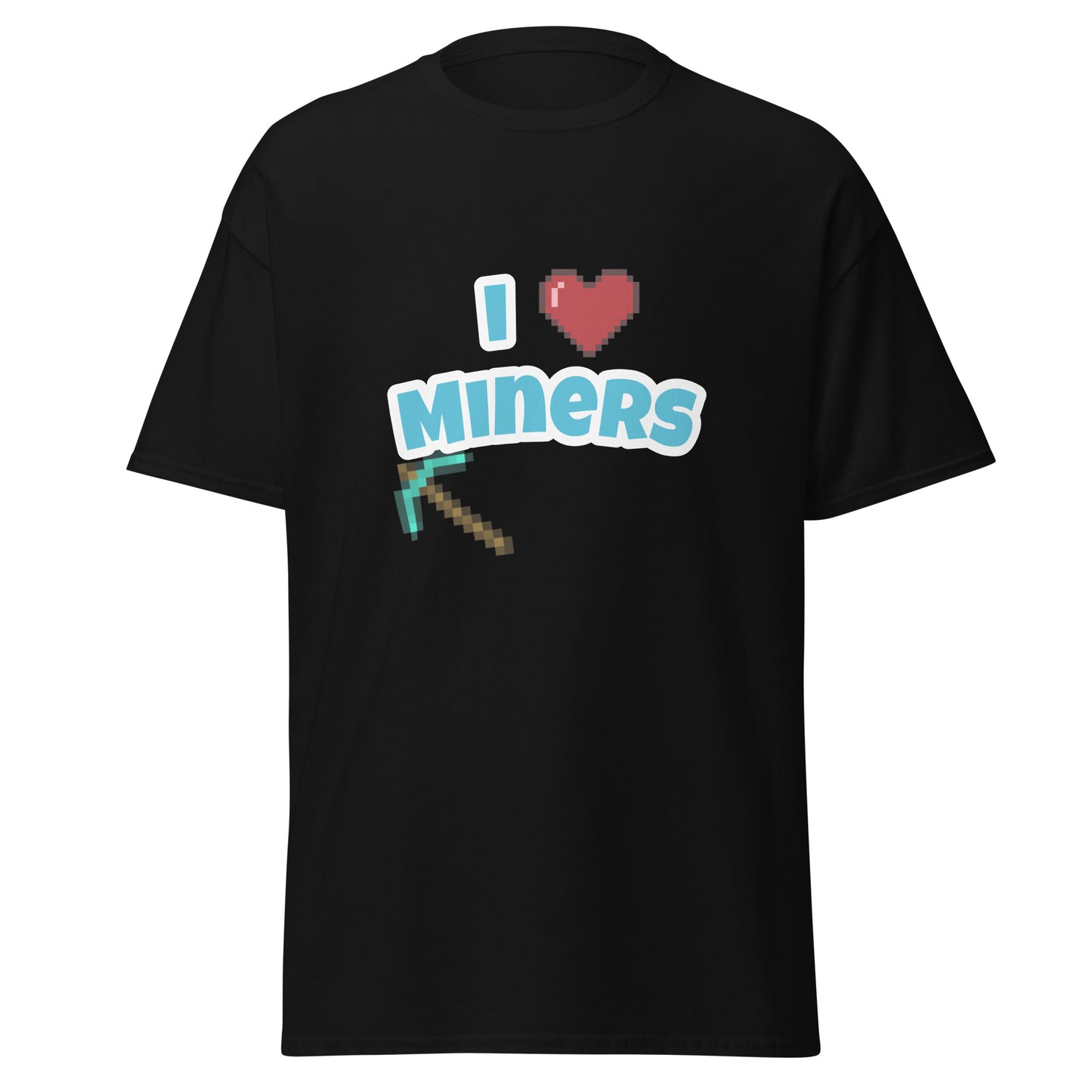 T-Shirt - I <3 Miners Block Game