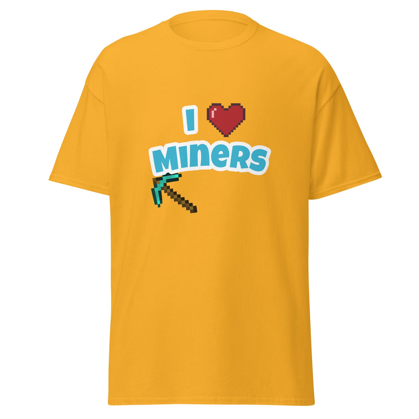 T-Shirt - I <3 Miners Block Game