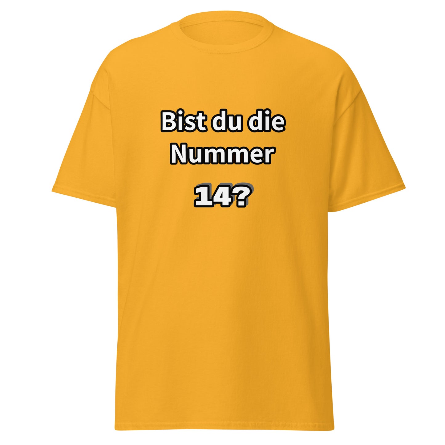 T-Shirt - Nummer 14?