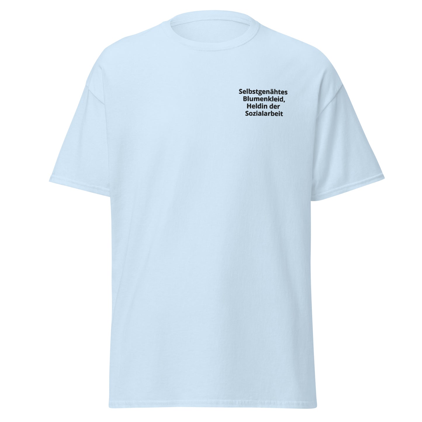 T-Shirt - Sozialarbeit gestickt