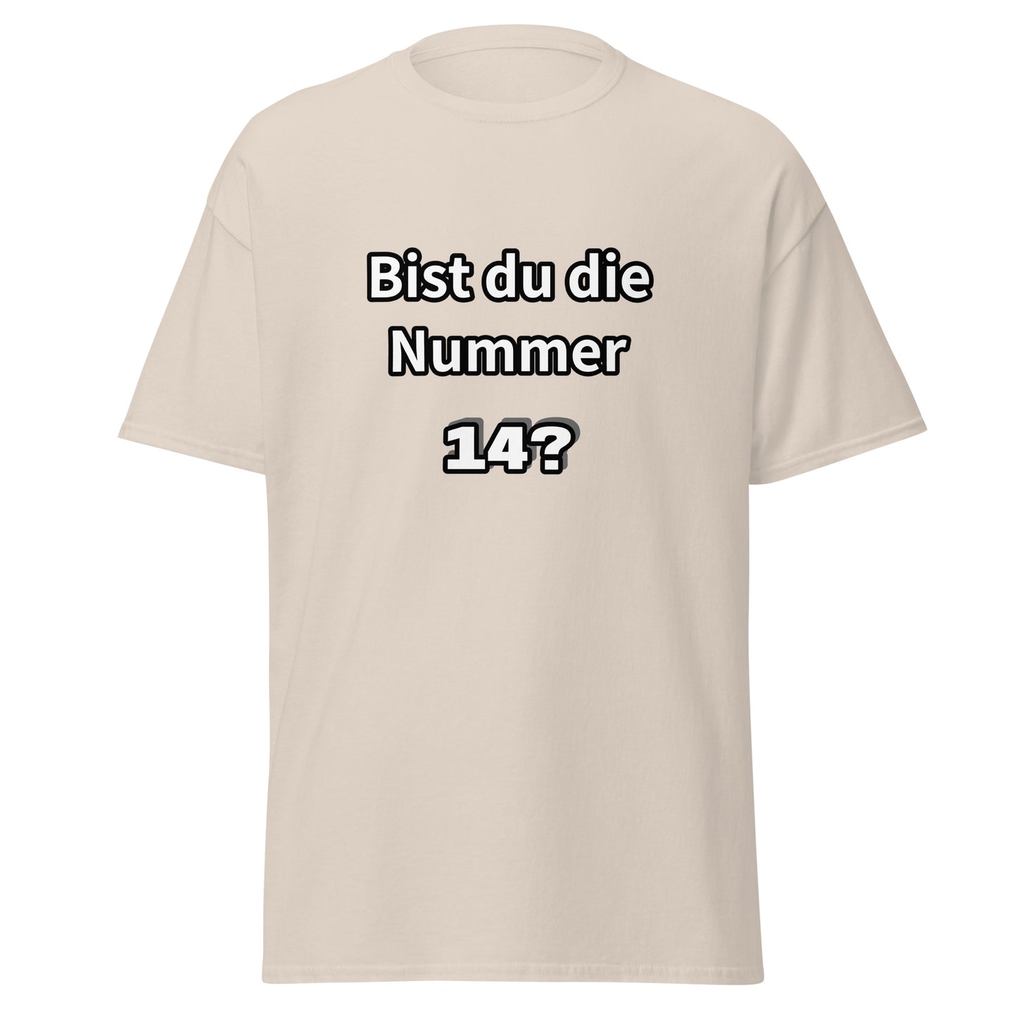 T-Shirt - Nummer 14?