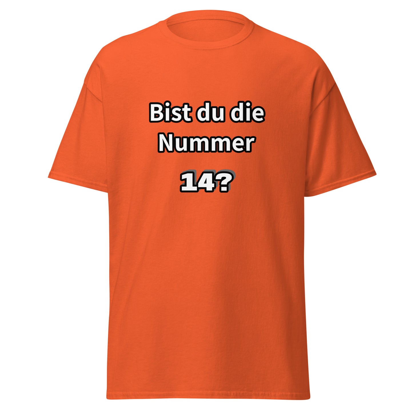 T-Shirt - Nummer 14?