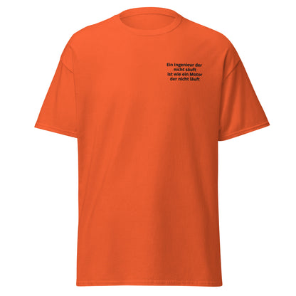 T-Shirt - Ingenieur gestickt