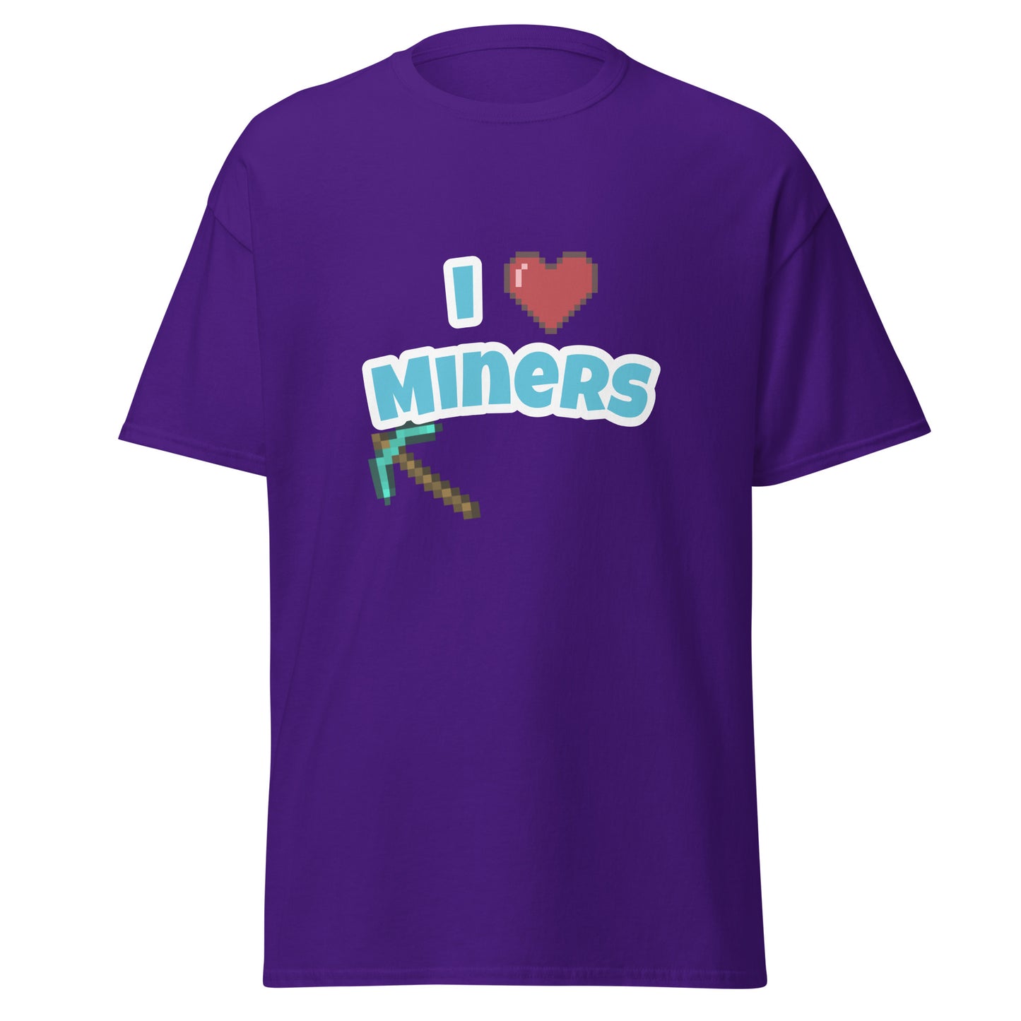 T-Shirt - I <3 Miners Block Game