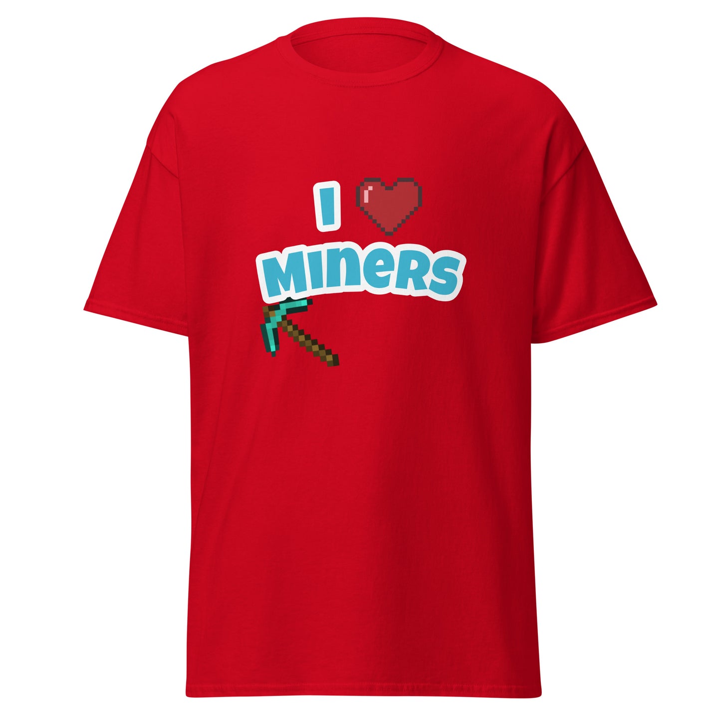 T-Shirt - I <3 Miners Block Game