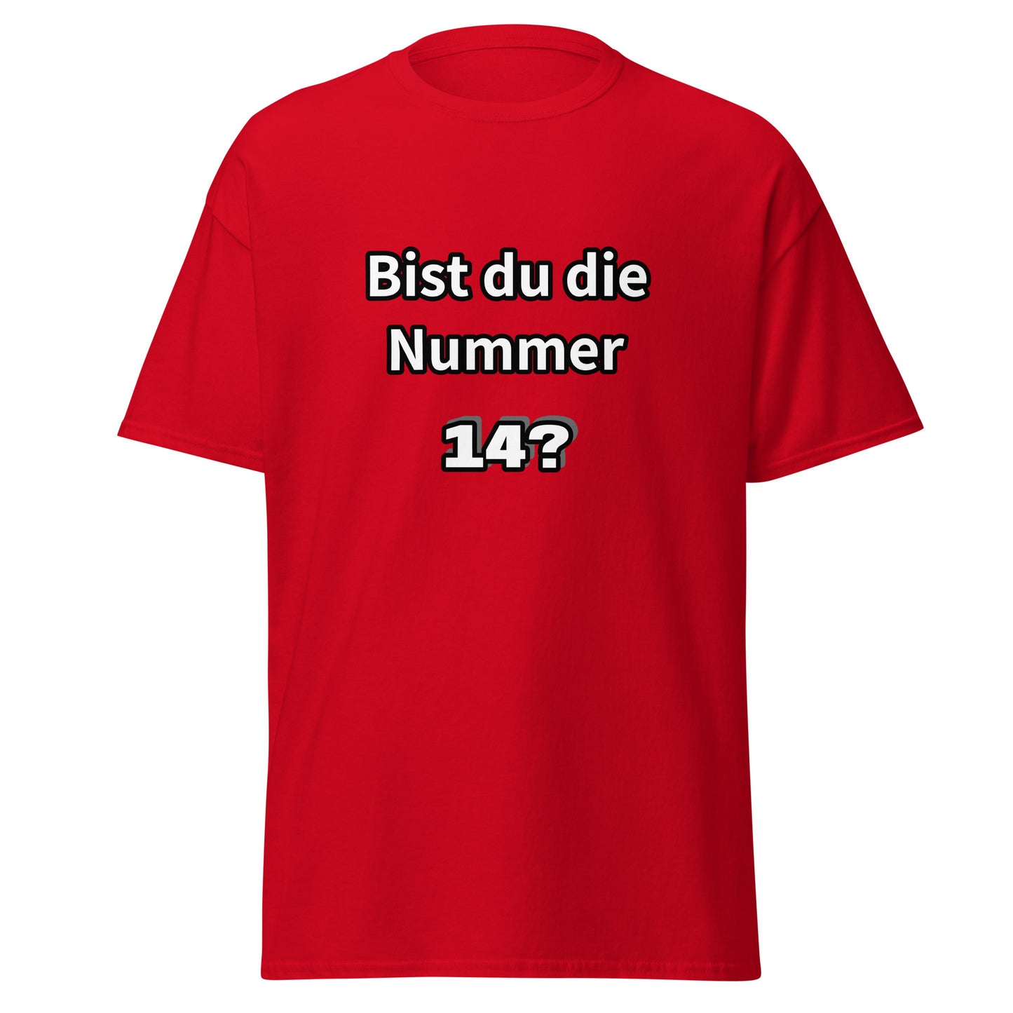 T-Shirt - Nummer 14?