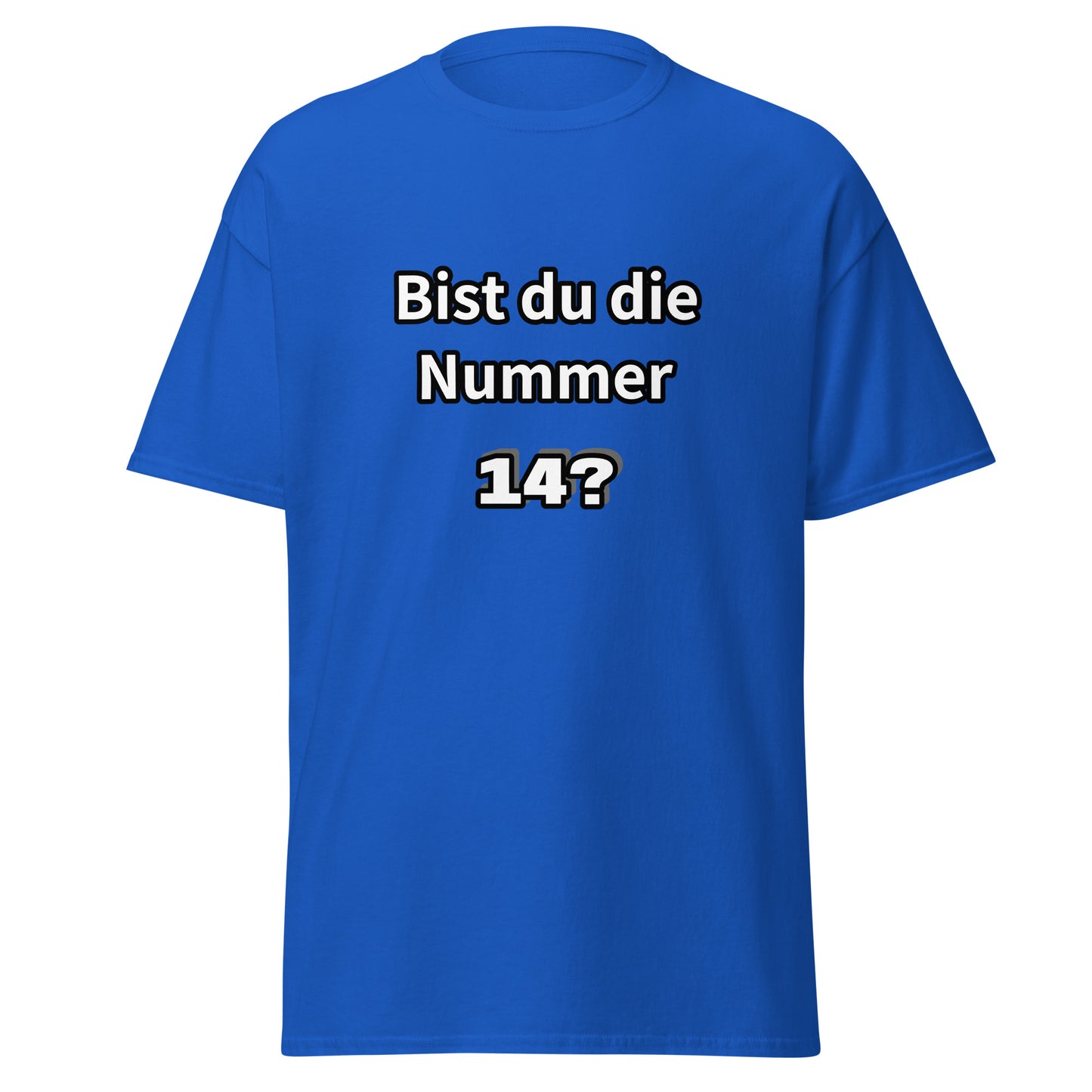 T-Shirt - Nummer 14?