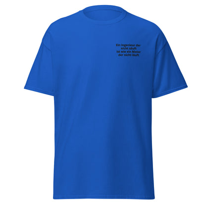 T-Shirt - Ingenieur gestickt