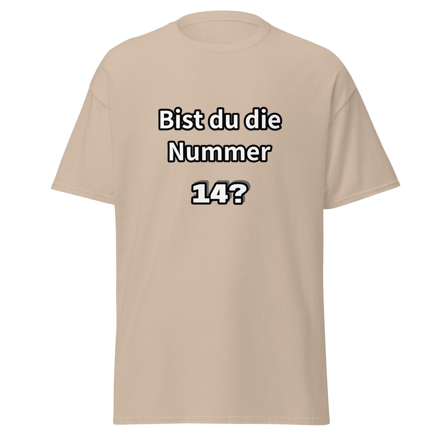 T-Shirt - Nummer 14?