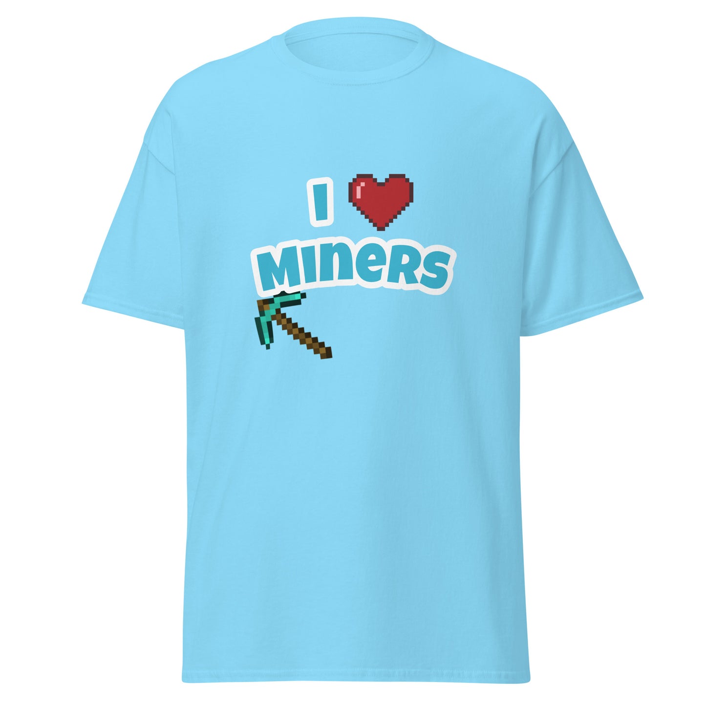 T-Shirt - I <3 Miners Block Game