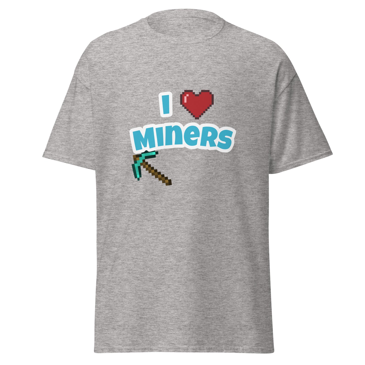 T-Shirt - I <3 Miners Block Game