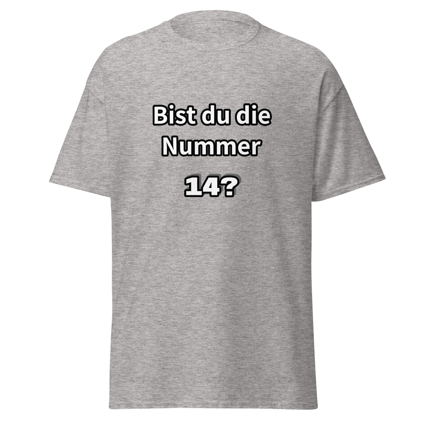 T-Shirt - Nummer 14?