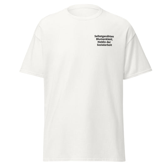 T-Shirt - Sozialarbeit gestickt